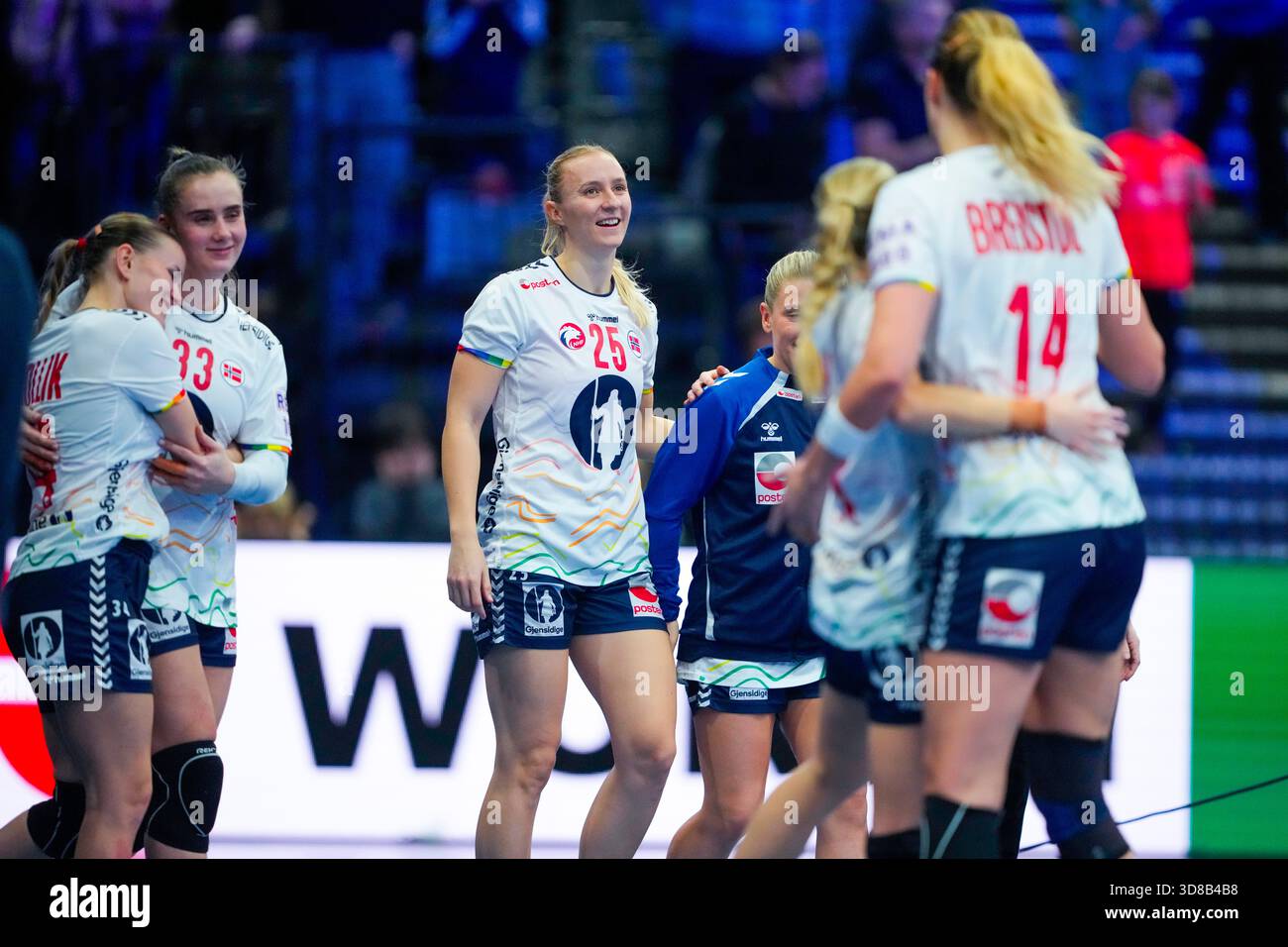 Trier, Germany 20251129. Norway's Henny Ella Reistad after the group ...