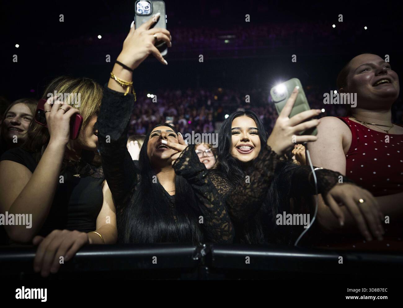 AMSTERDAM – Frenna during a concert at the Ziggo Dome. The rapper ...