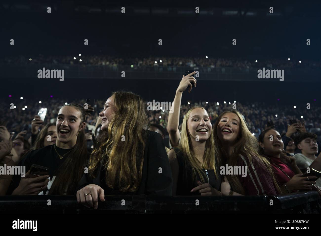AMSTERDAM – Frenna during a concert at the Ziggo Dome. The rapper ...