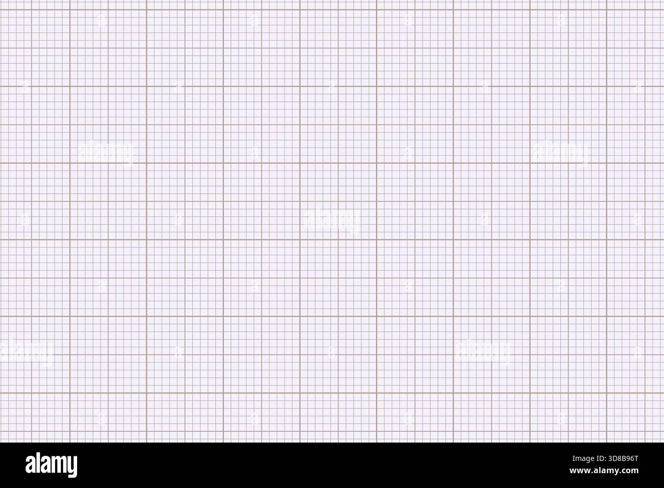 Millimeter graph paper grid. Abstract squared background. Geometric pattern for school, technical engineering line scale measurement. Lined blank for Stock Vector