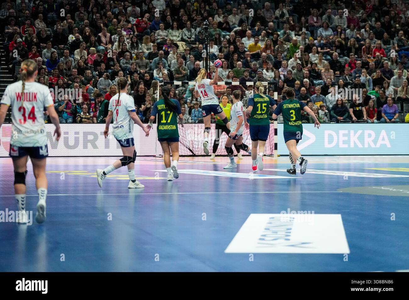 Trier, Germany 20251129. Norway's Kristine Breistøl during the group ...