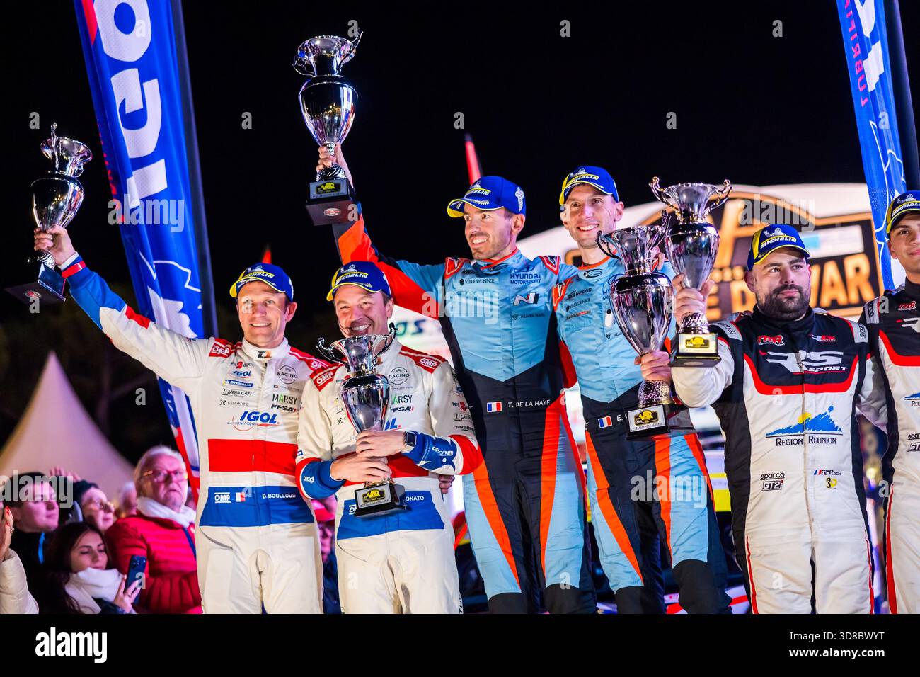 BONATO Yoann, BOULLOUD Benjamin, Citroën C3 Rally2, Trajectus ...