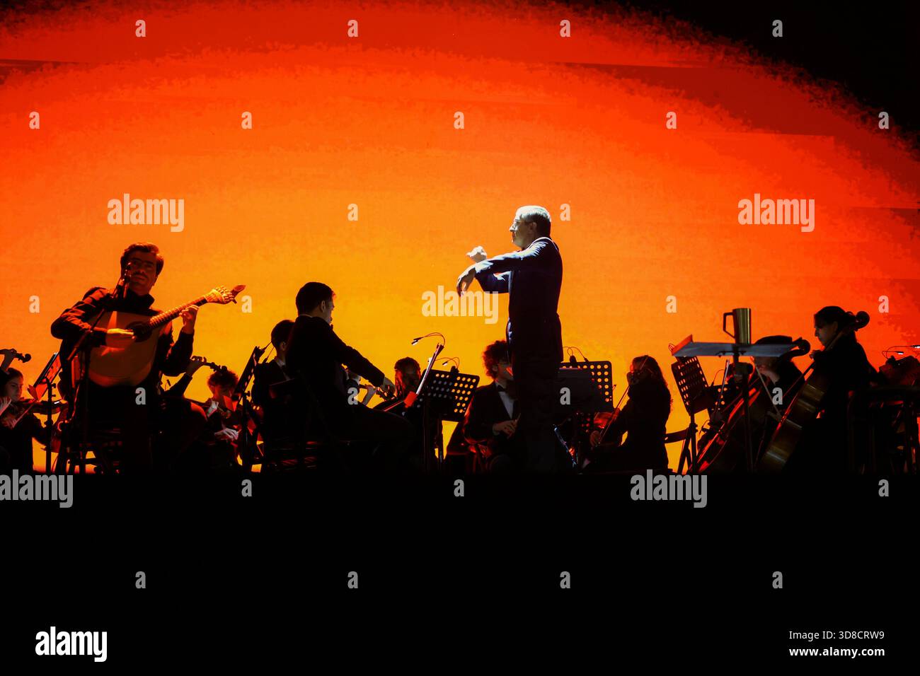 Fordo Singer Portuguese fado singer Mariza performs with the Porto Youth Orchestra ...