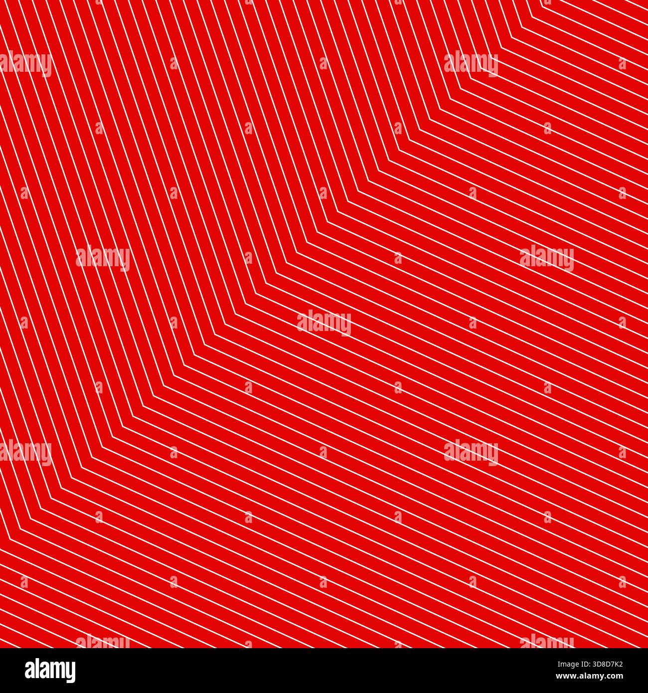 abstract white diagonal lines pattern geometric on red background vector design for banner poster presentation Stock Vector