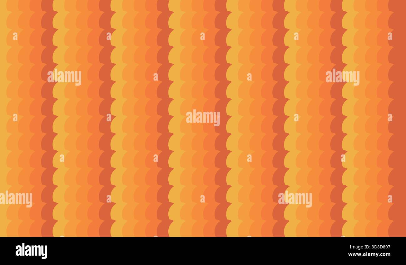 Repeating pattern of scalloped shapes hi-res stock photography and ...