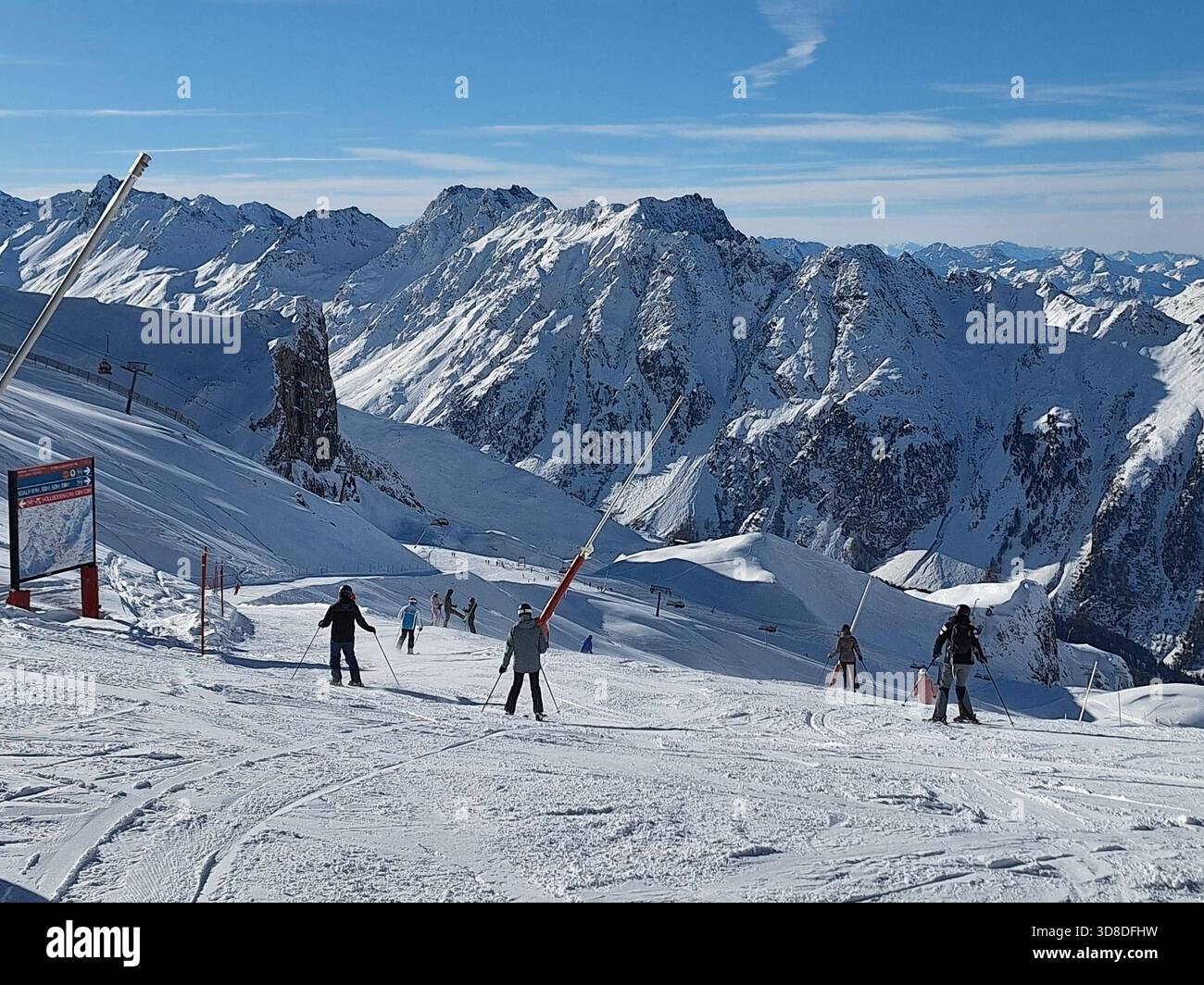 Fabelhafte Skigebiet Gnstig Sterreich Bild