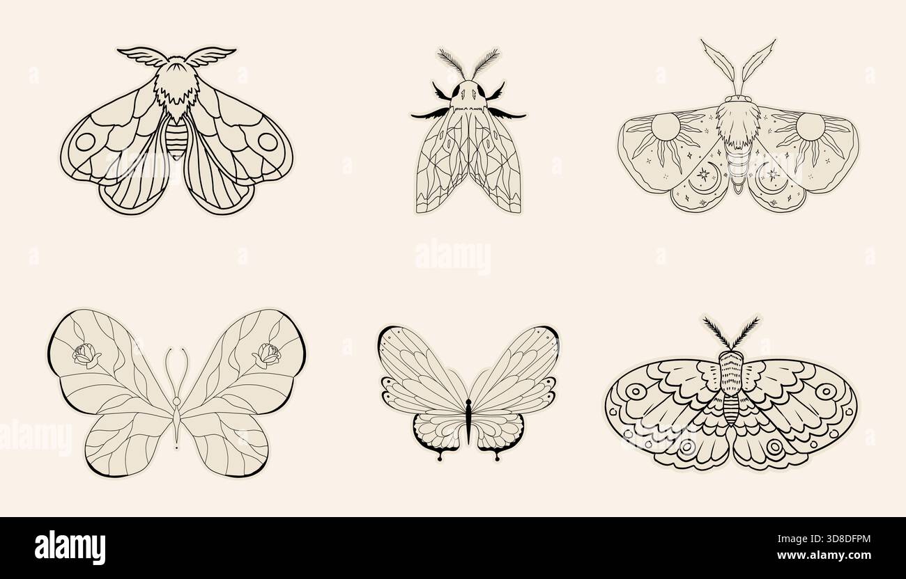 Mystical moth hi-res stock photography and images - Alamy