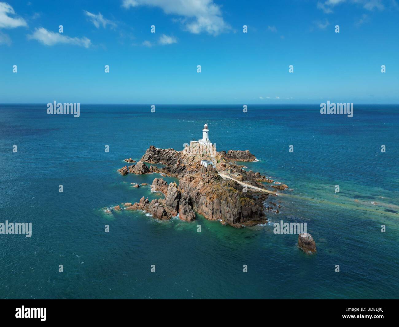 Jersey channel island aerial hi-res stock photography and images - Alamy