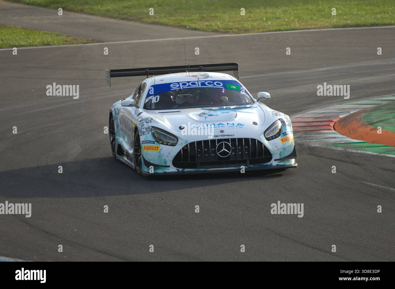 ACI Racing Weekend Monza 2025. GetSpeed Mercedes-AMG GT3 Evo. Drivers ...