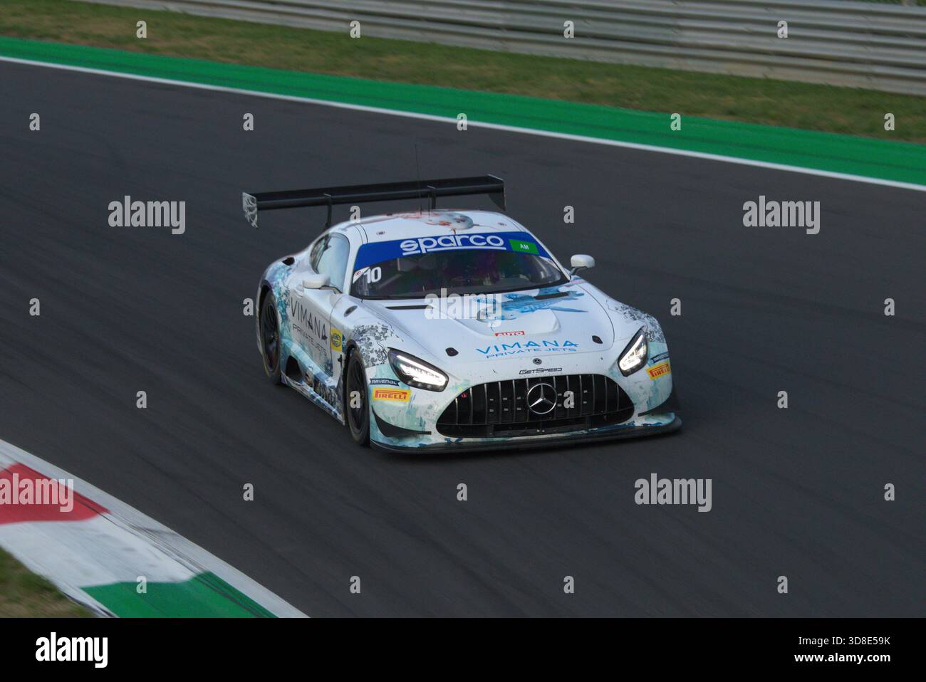 ACI Racing Weekend Monza 2025. GetSpeed Mercedes-AMG GT3 Evo. Drivers ...