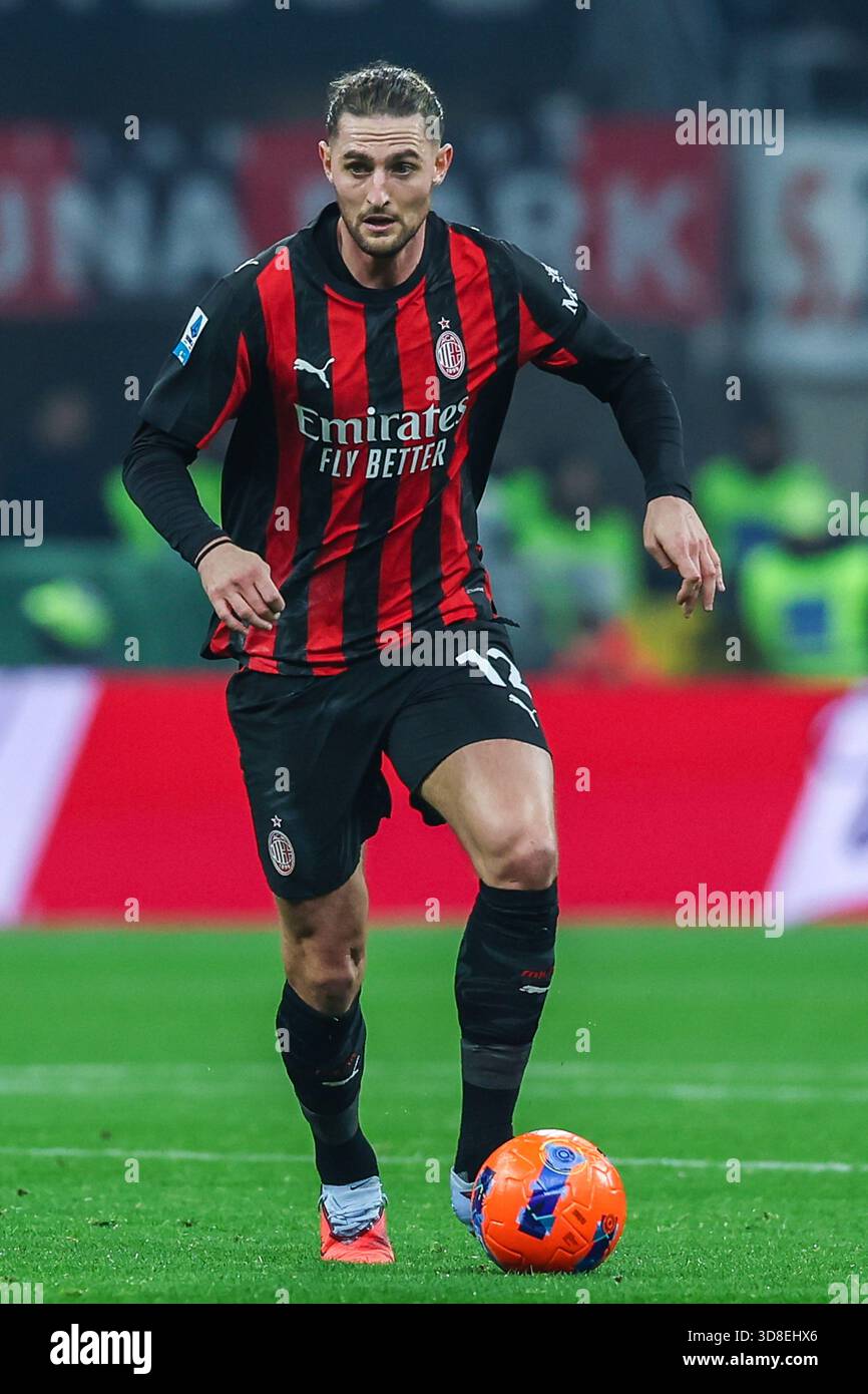 Adrien Rabiot of AC Milan seen in action during Serie A 2025/26 ...