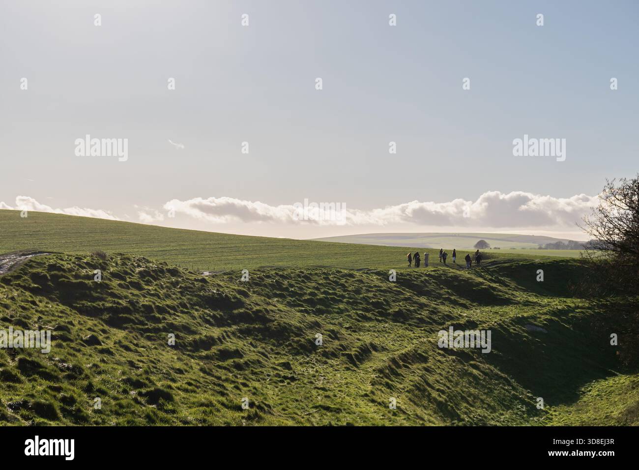 National Trust Avebury 30/11/2025 Stock Photo