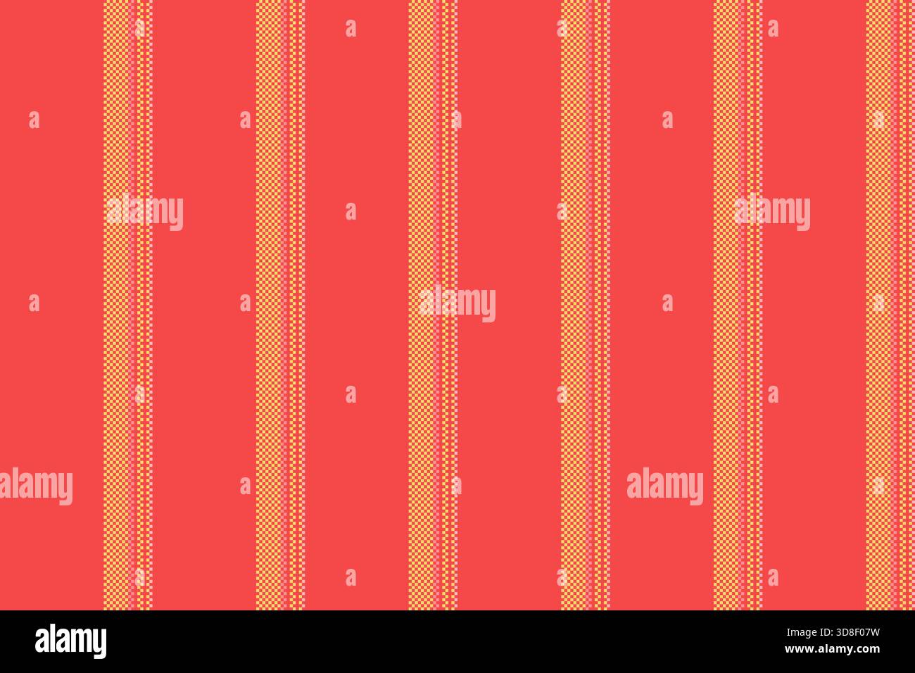 Vertical striped pattern, a pixelated design. Great for backgrounds, textiles, or adding visual texture. Use as a retro, vibrant, or abstract backdrop Stock Vector
