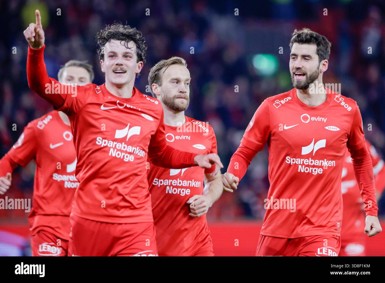 Bergen 20251130 The Elite Football Match Between Sk Brann And Hamkam