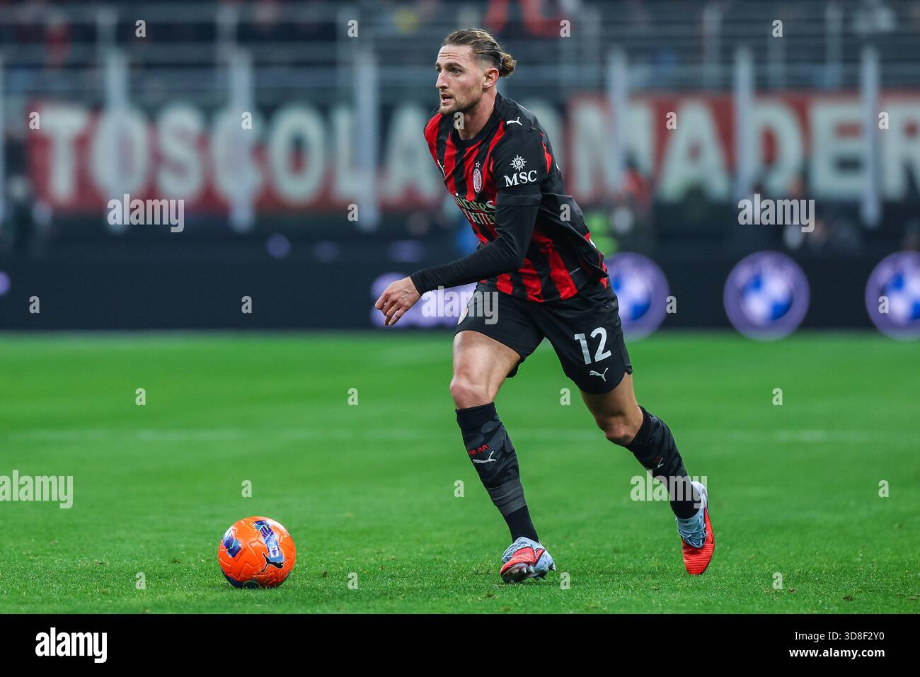 Adrien Rabiot of AC Milan seen in action during Serie A 2025/26 ...