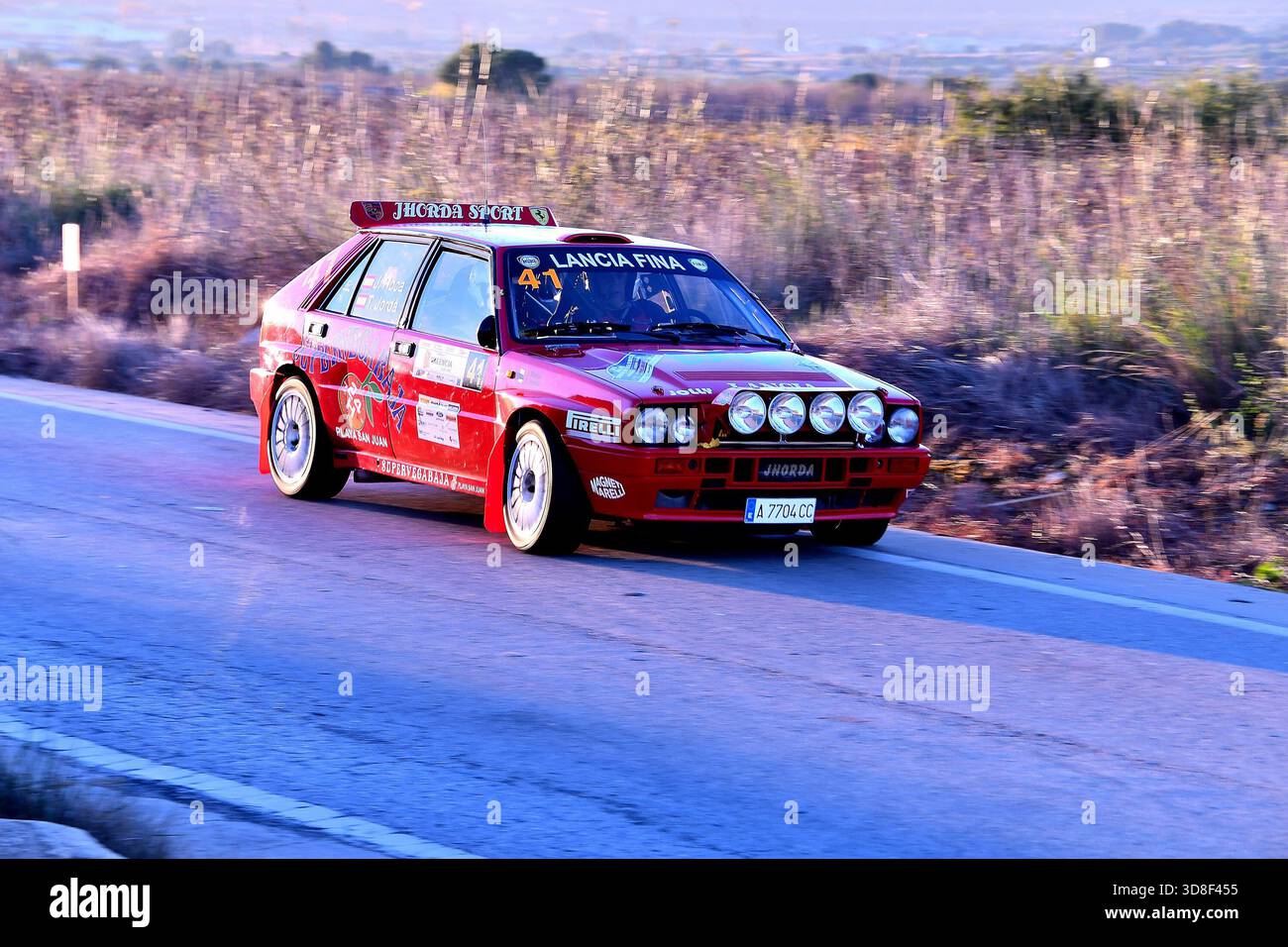 Décoration Lancia Delta Intégrale Sanremo 89