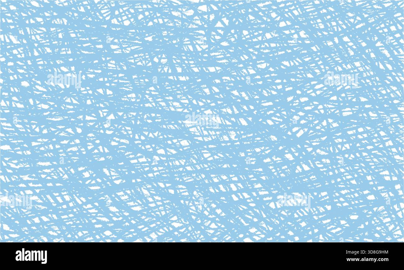Blue Chalk Scribble Rectangle Chalkboard Texture Stock Vector