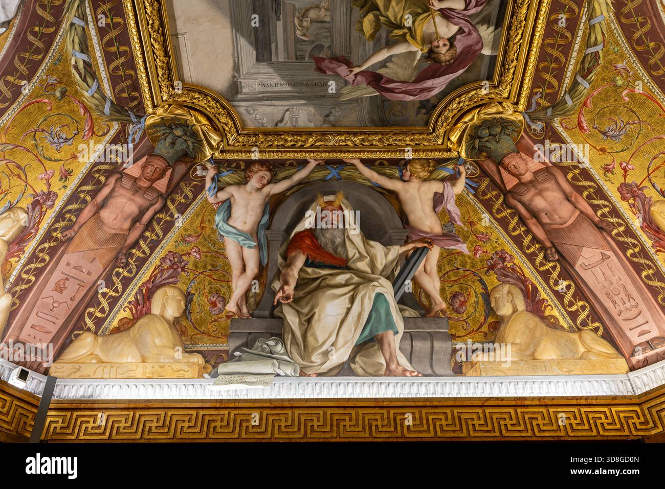 Mose Raphael Solidum Vatican - Vatican City - Vatican Museums - Ceiling fresco of Moses by ...