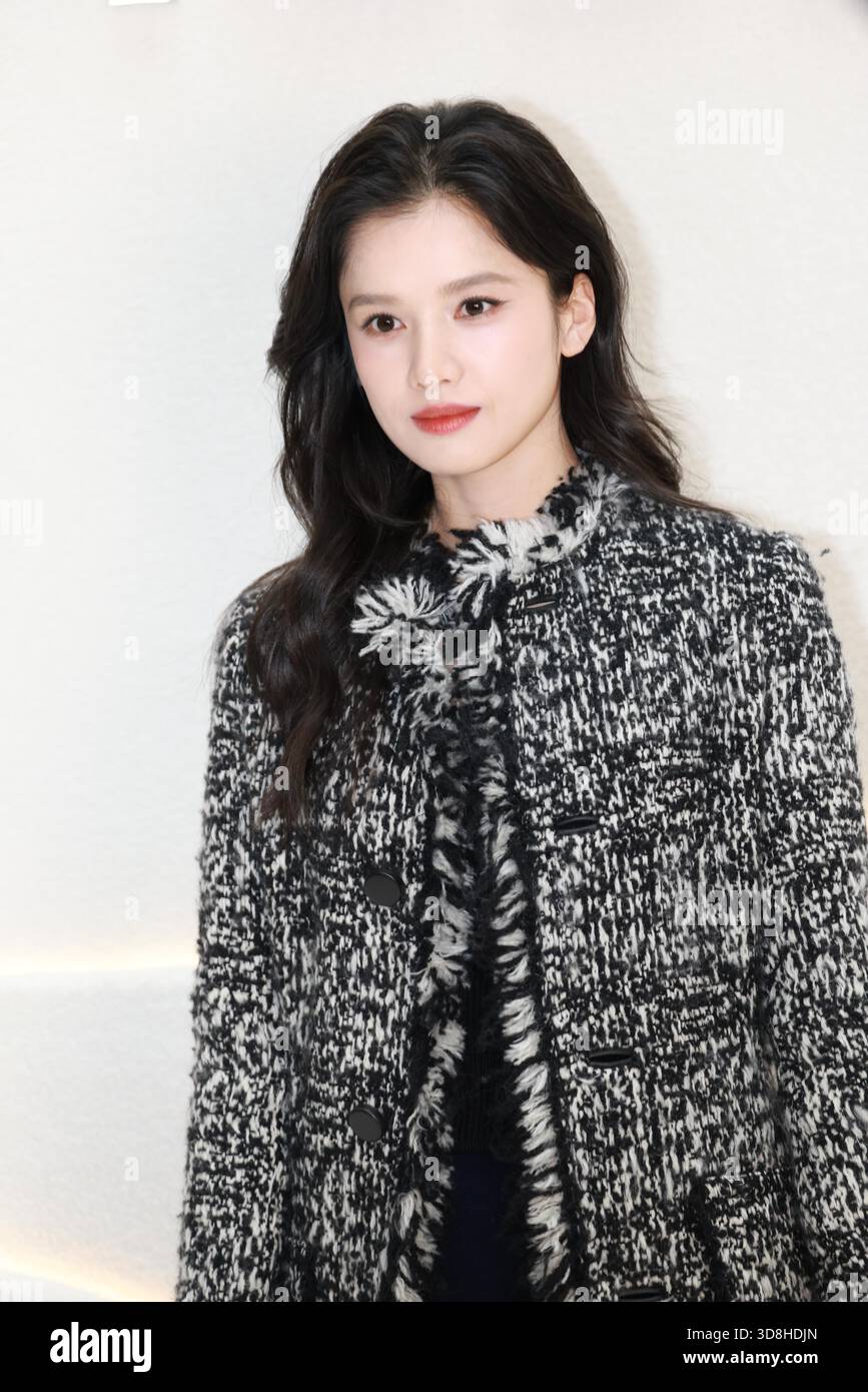 Chinese actress Zhang Jingyi attends an activity in Macao, China ...