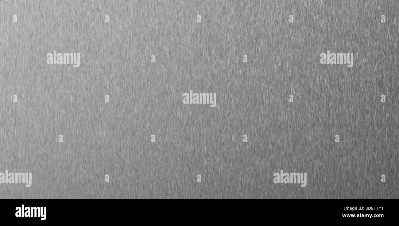 brushed metal plate unifiorm design background Stock Photo