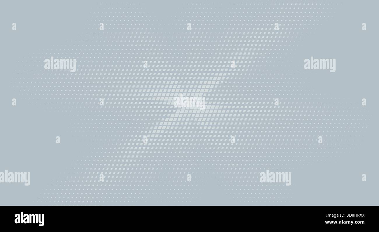 Light gray background featuring diagonal halftone diamonds forming a central abstract shape Stock Vector