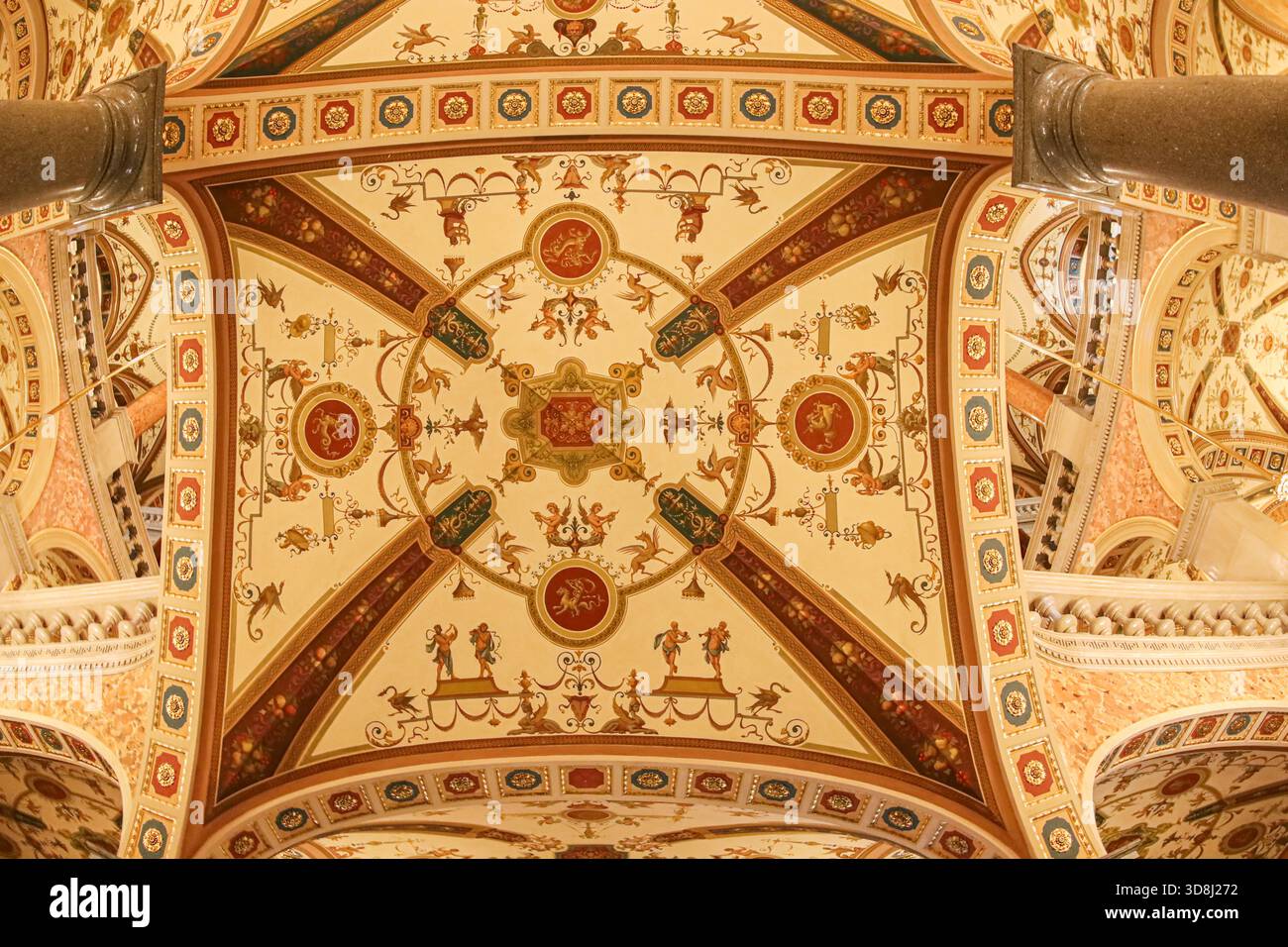 Hungarian neo renaissance architecture hi-res stock photography
