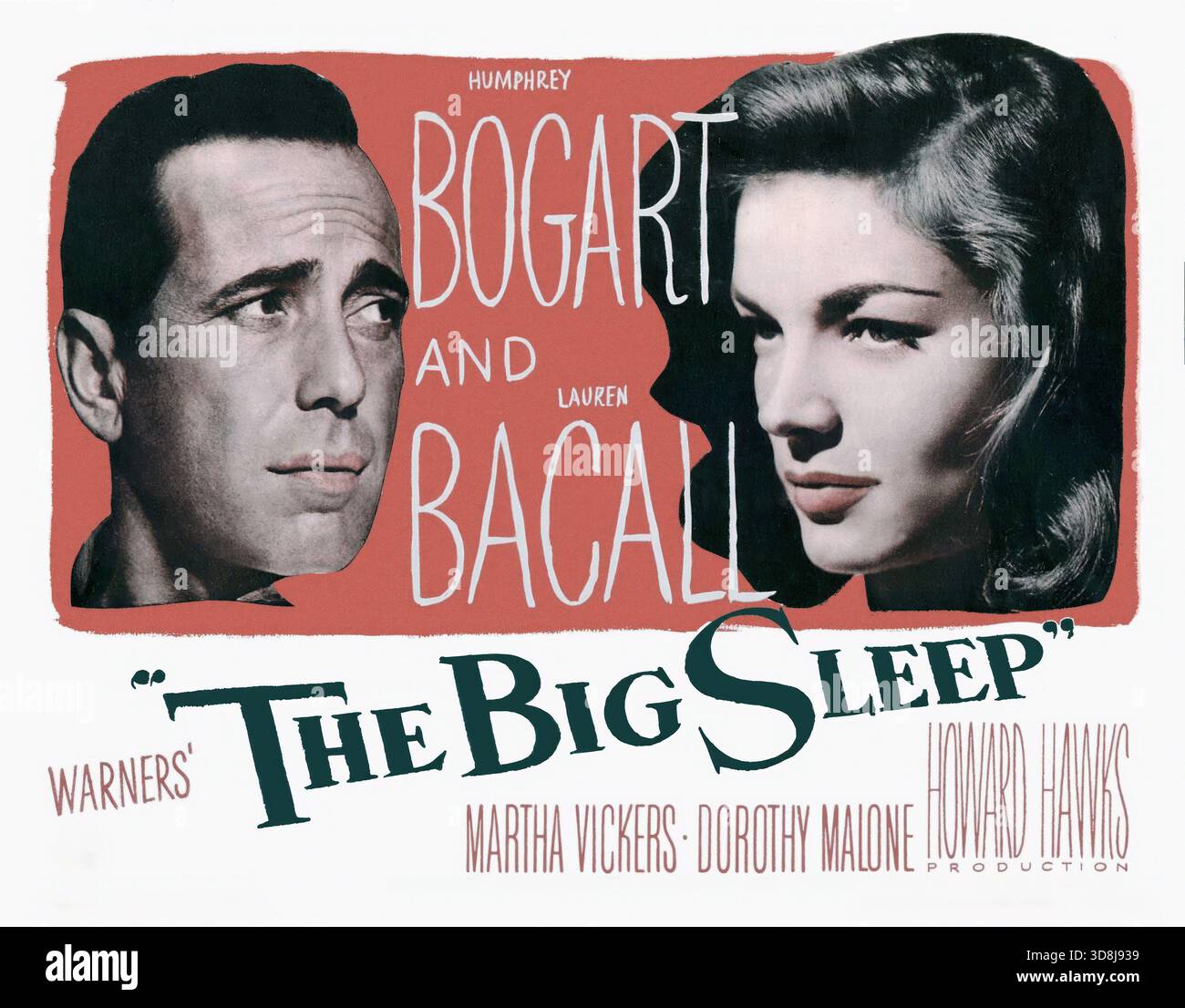 LAUREN BACALL and HUMPHREY BOGART in THE BIG SLEEP (1946), directed by ...