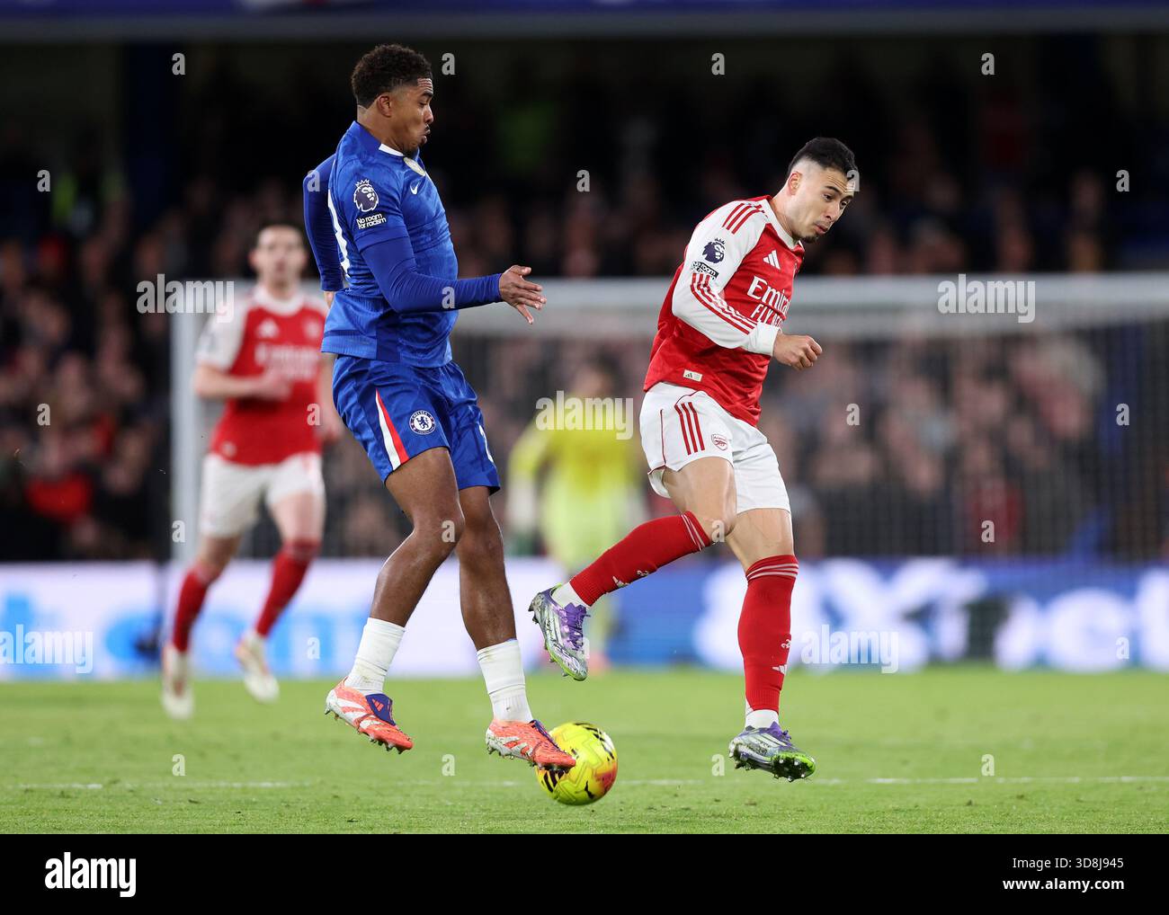 Gabriel of Arsenal - Arsenal v Chelsea, Premier League, Emirates