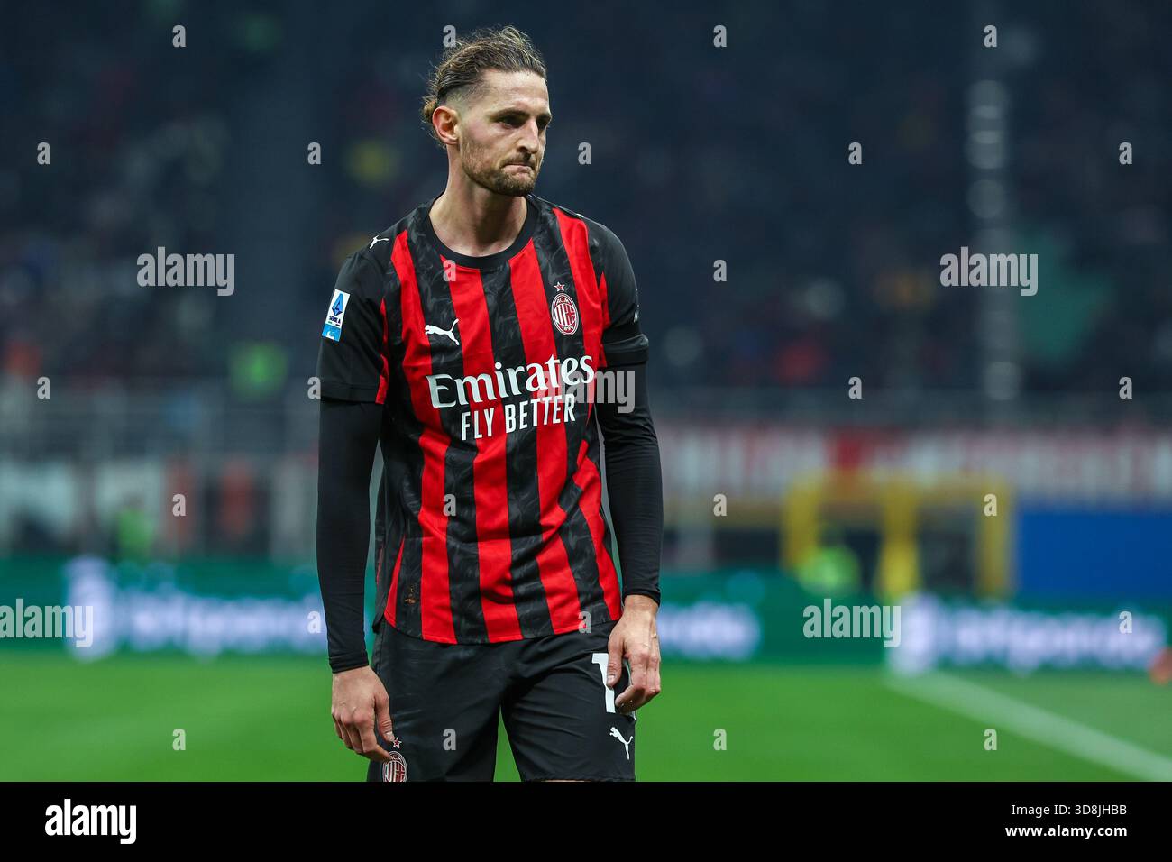 Adrien Rabiot of AC Milan reacts during Serie A 2025/26 football match ...