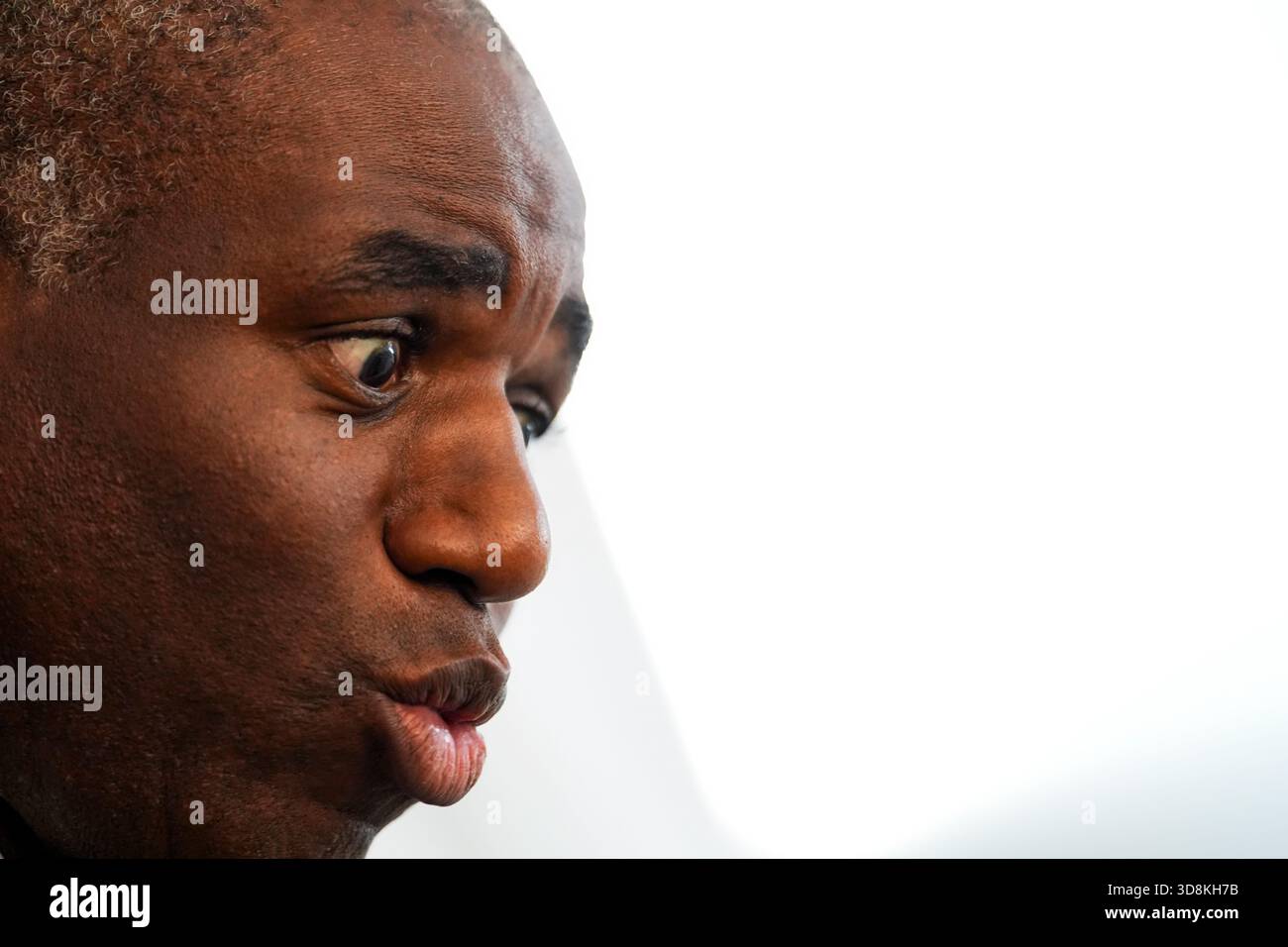 EMBARGOED TO 2200 MONDAY DECEMBER 1 Deputy Prime Minister and Justice Secretary David Lammy during a visit to Inner London Crown Court ahead of an announcement of major reforms to the criminal justice system. Picture date: Monday December 1, 2025. Stock Photo