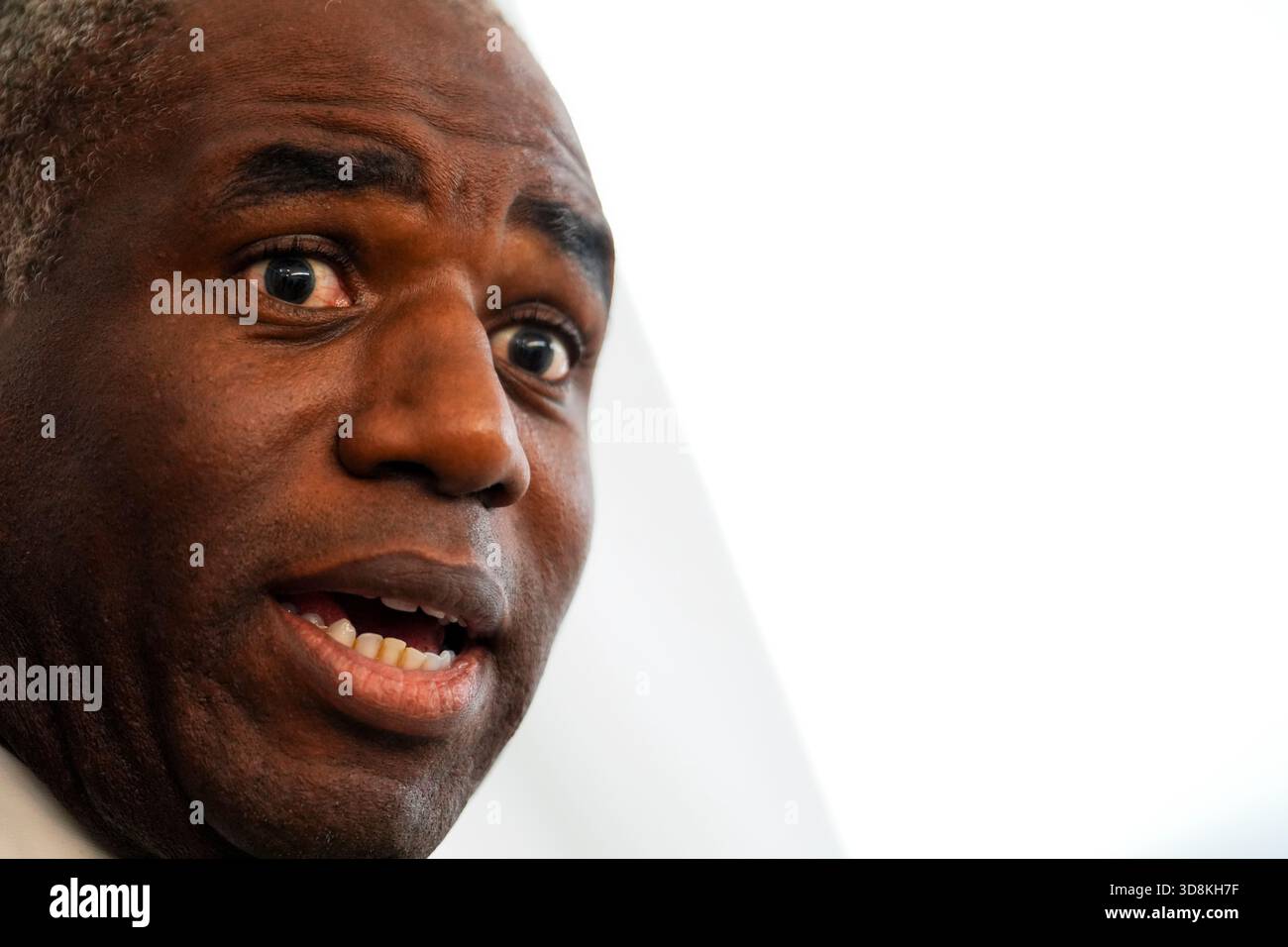EMBARGOED TO 2200 MONDAY DECEMBER 1 Deputy Prime Minister and Justice Secretary David Lammy during a visit to Inner London Crown Court ahead of an announcement of major reforms to the criminal justice system. Picture date: Monday December 1, 2025. Stock Photo
