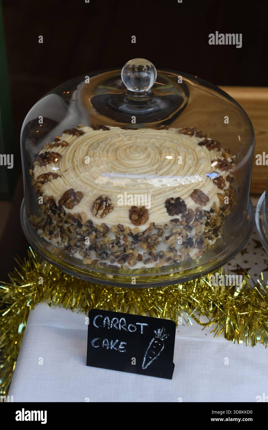 Carrot cake Stock Photo