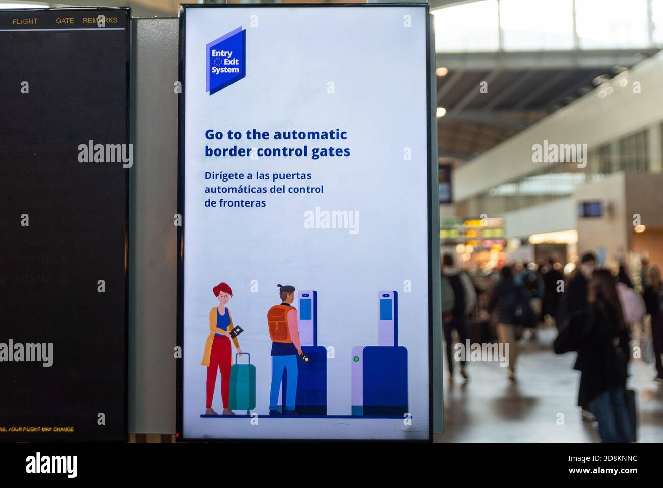 Entry exit system ees hi res stock photography and images Alamy