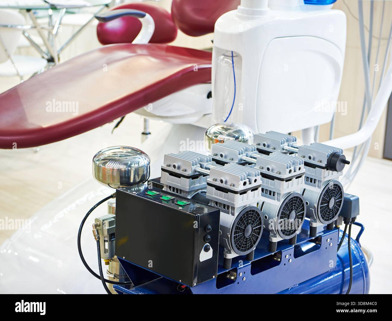 Dental units and equipment at exhibition Stock Photo - Alamy