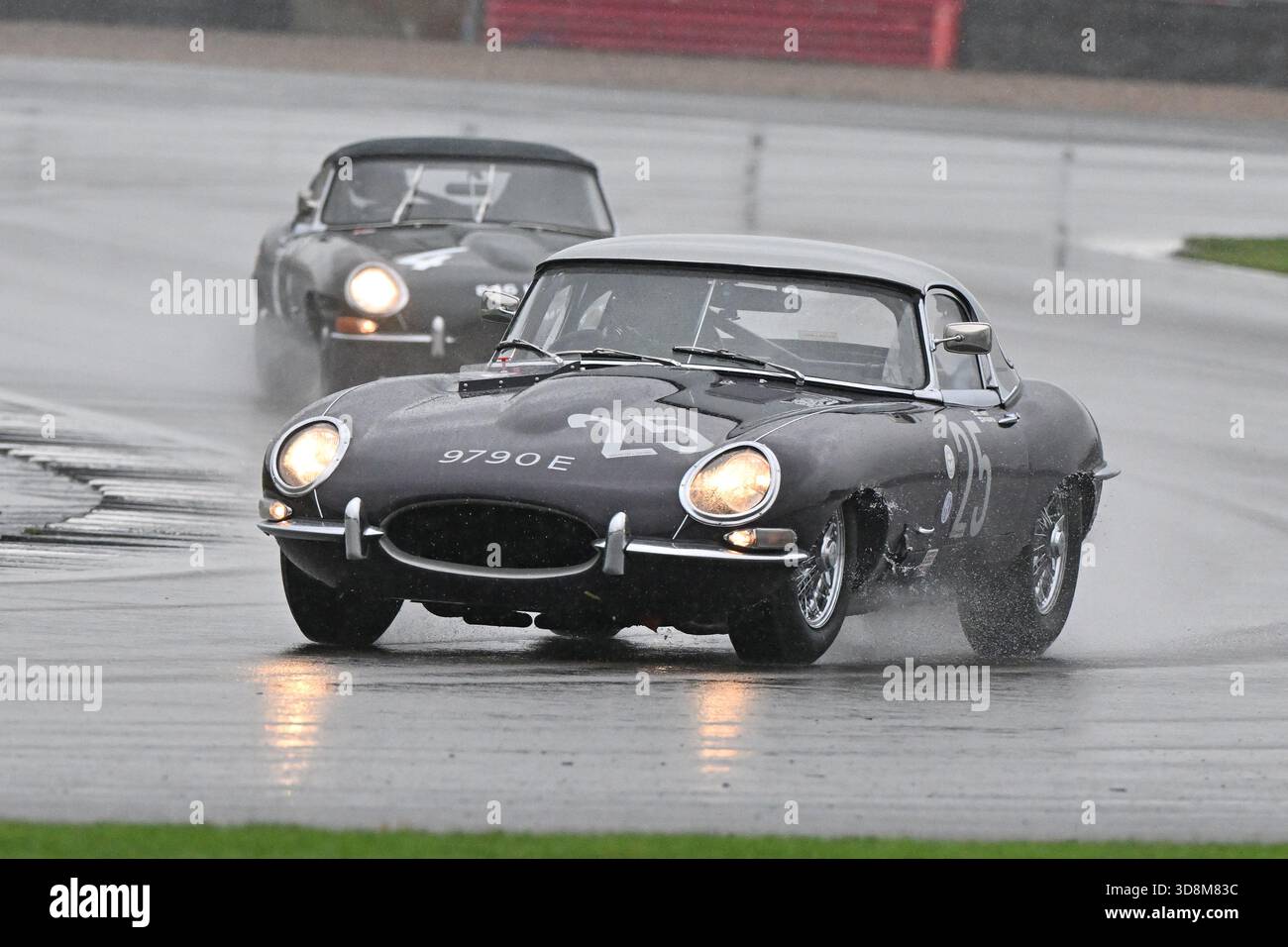 William Garrett, Tim Crighton, Jaguar E-Type, HMRN Pre ’63 GT, a two ...