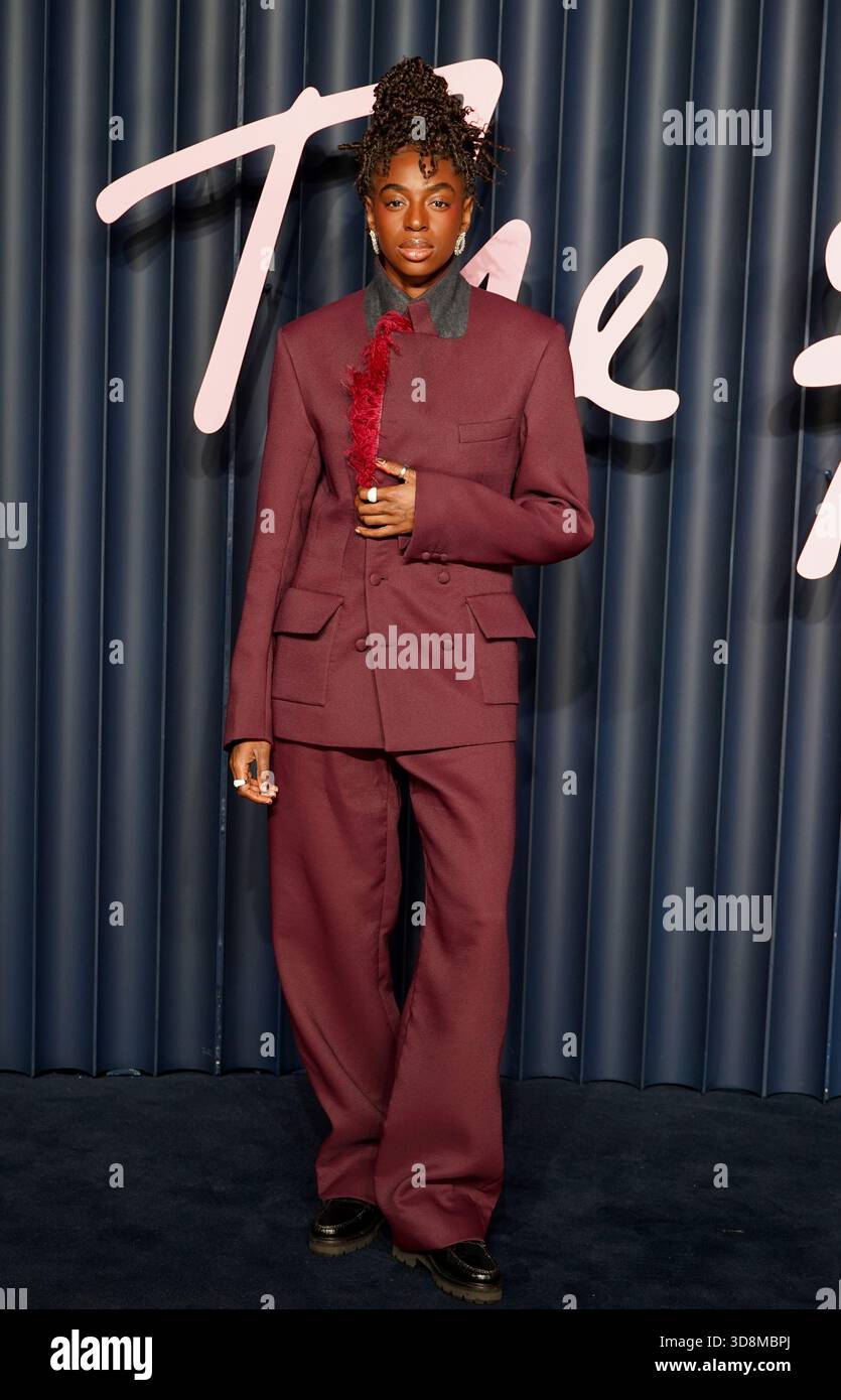 Cat Burns attending the Fashion Awards 2025 at the Royal Albert Hall, London. Picture date: Monday December 1, 2025. Stock Photo