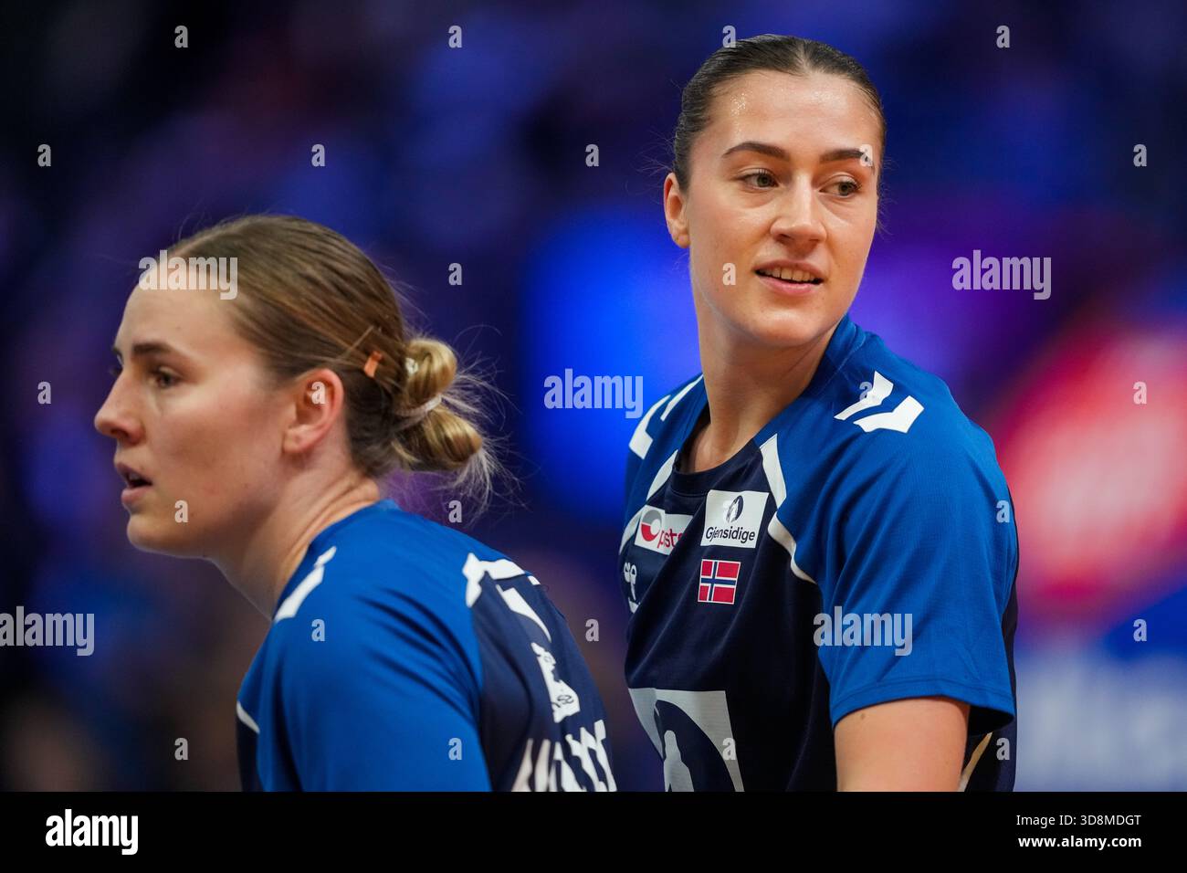 Trier, Germany 20251201. Norway's Selma Henriksen before the group ...