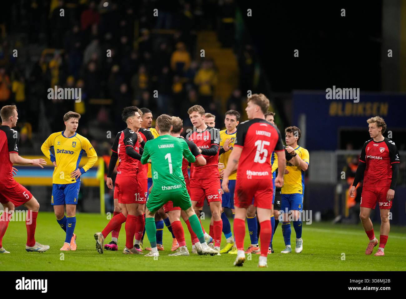 Superligakampen mellem Broendby IF og FC Fredericia paa Broendby ...