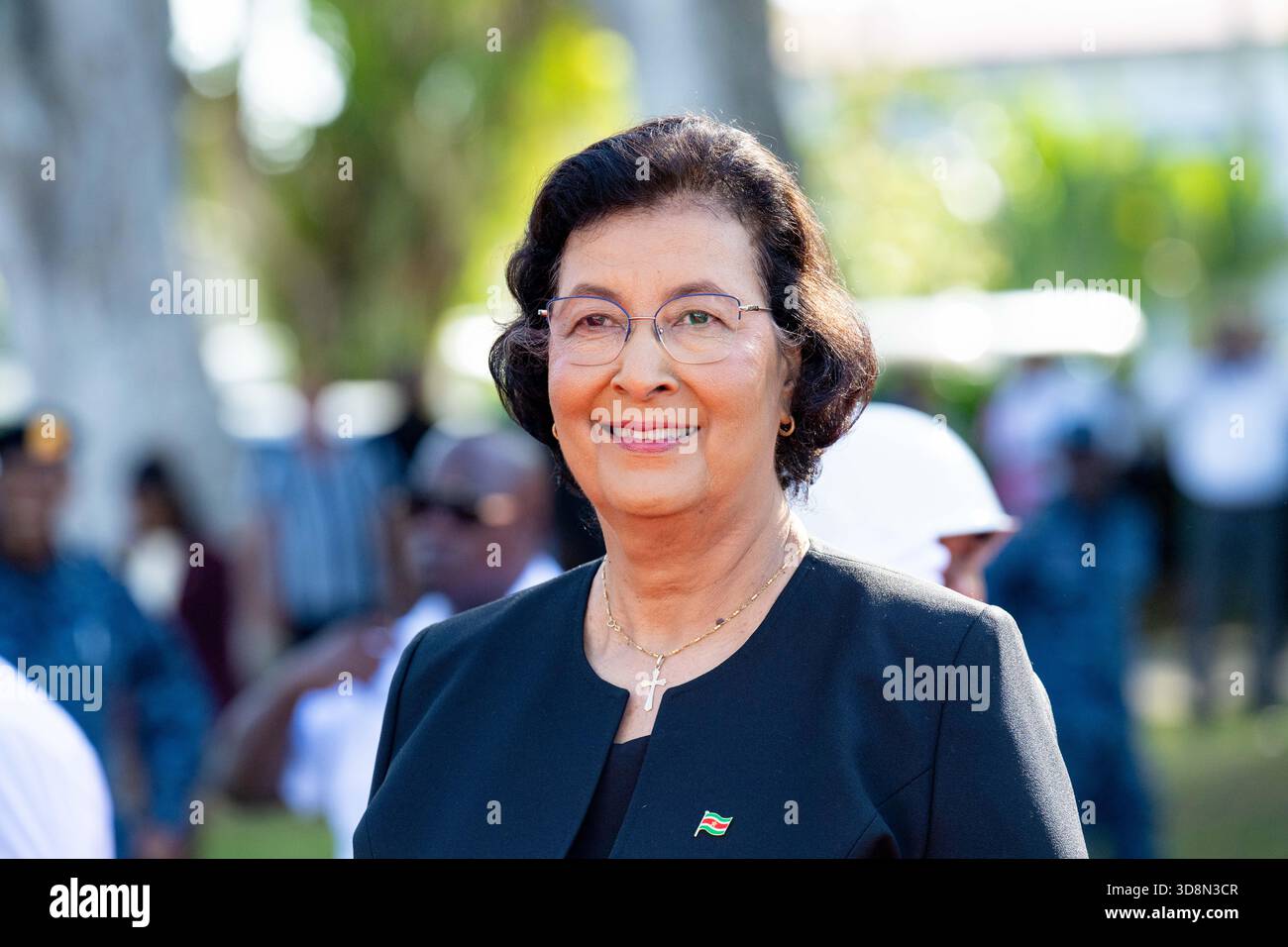 President Jennifer Geerlings-Simons during the Welcome Ceremony at the ...