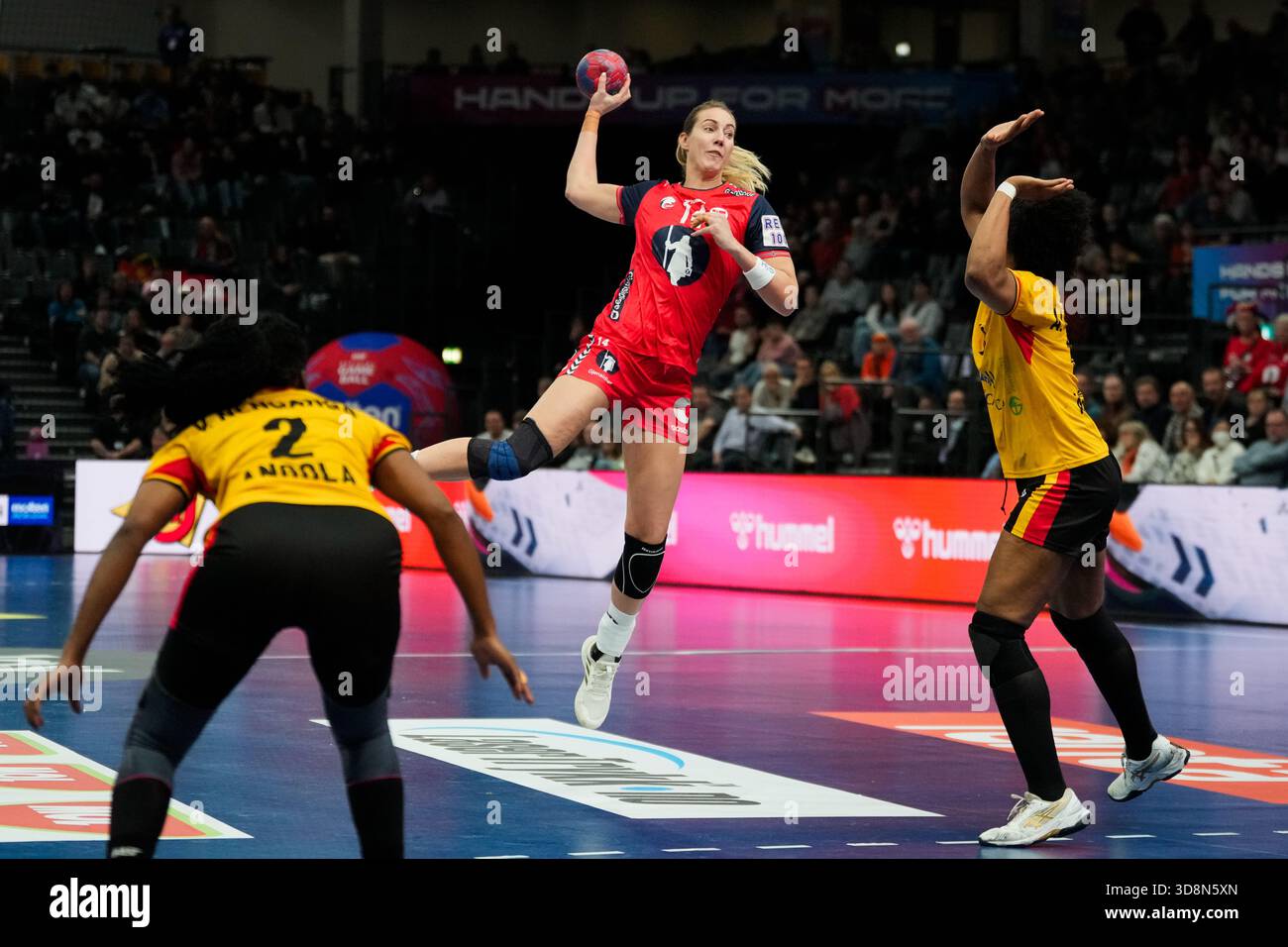 Trier, Germany 20251201. Norway's Kristine Breistøl during the group ...