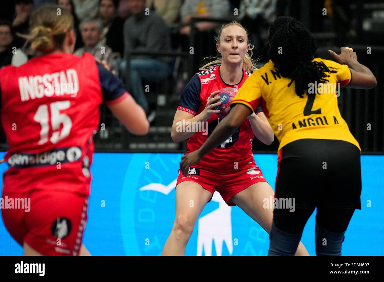 Trier, Germany 20251201. Norway's Henny Ella Reistad during the group ...