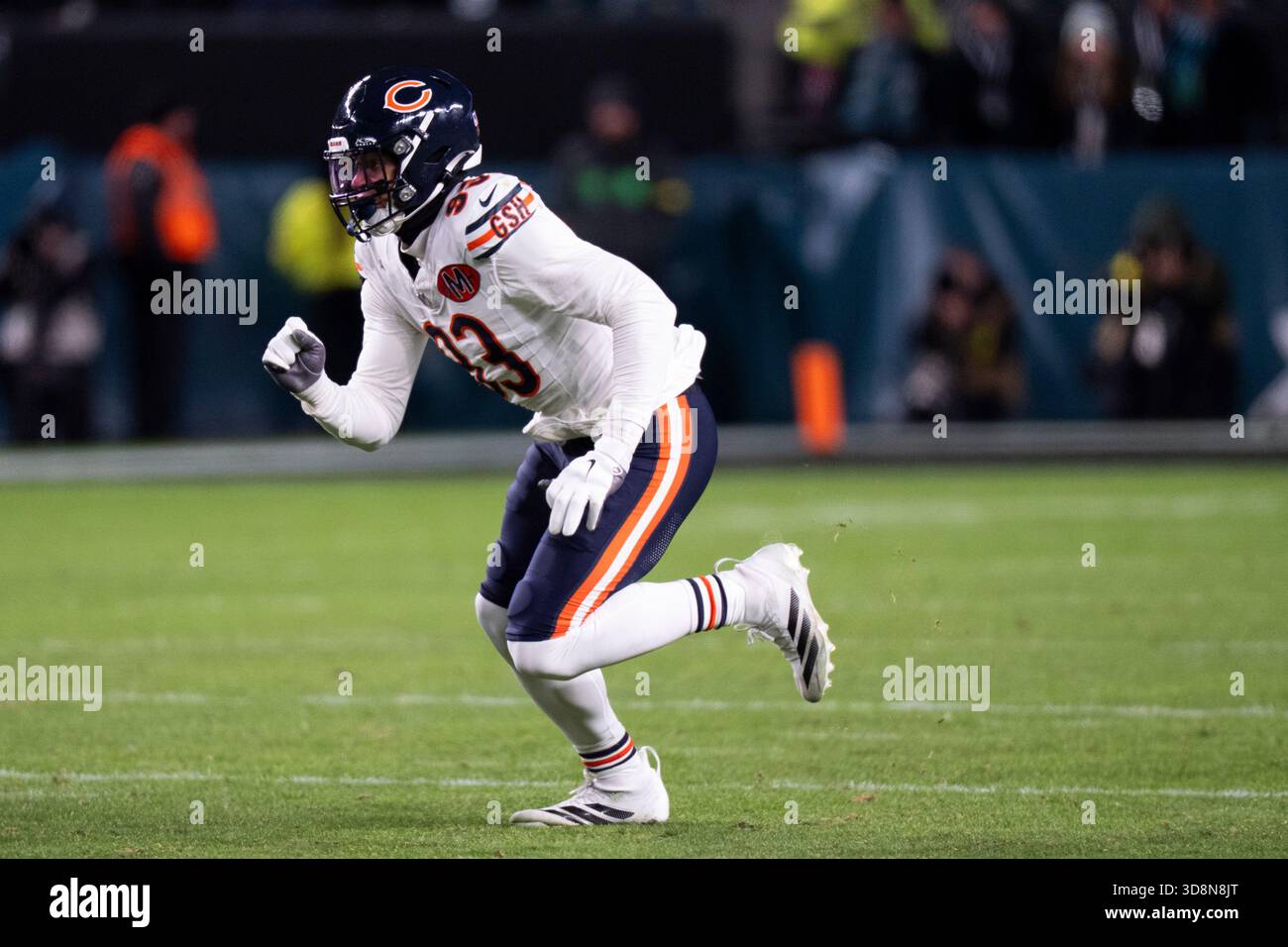 Chicago Bears defensive lineman Joe Tryon-Shoyinka in action during an ...