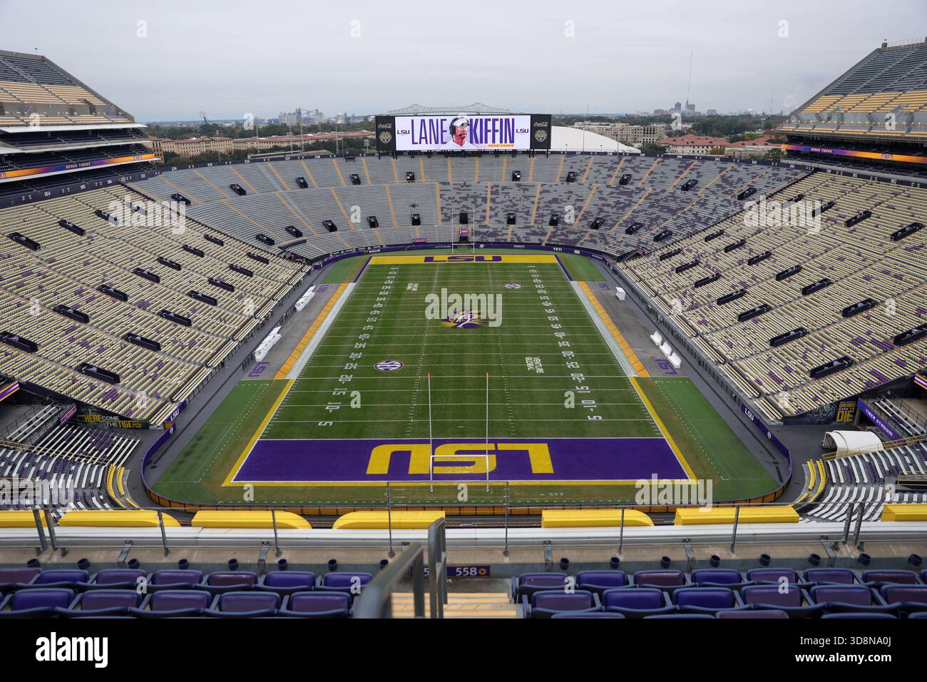 December 1, 2025: New LSU Head Football Coach Lane Kiffin's image is ...