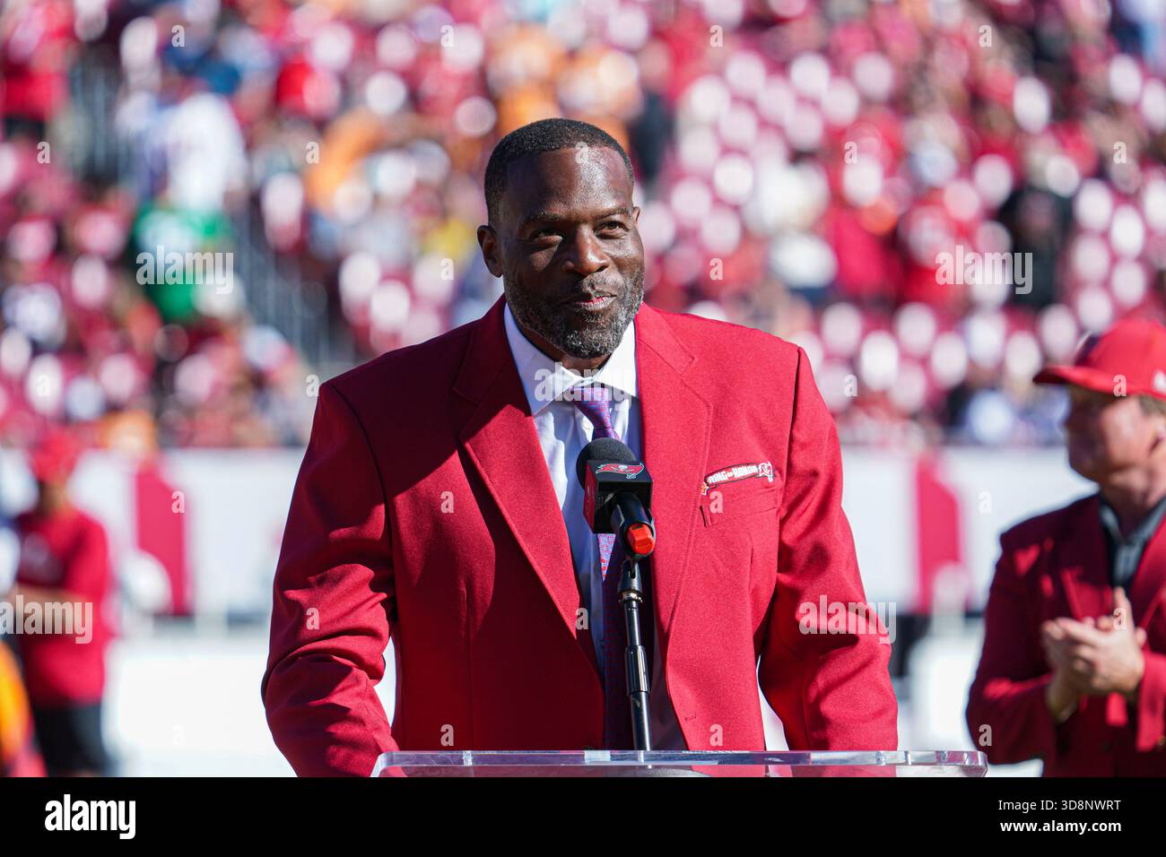 Tampa Bay, Florida, USA, November 30, 2025, former Tampa Bay Buccaneers ...