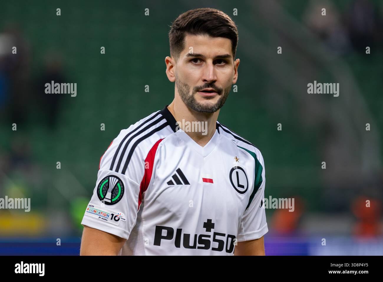 Antonio Colak of Legia Warszawa seen during the UEFA Conference League ...