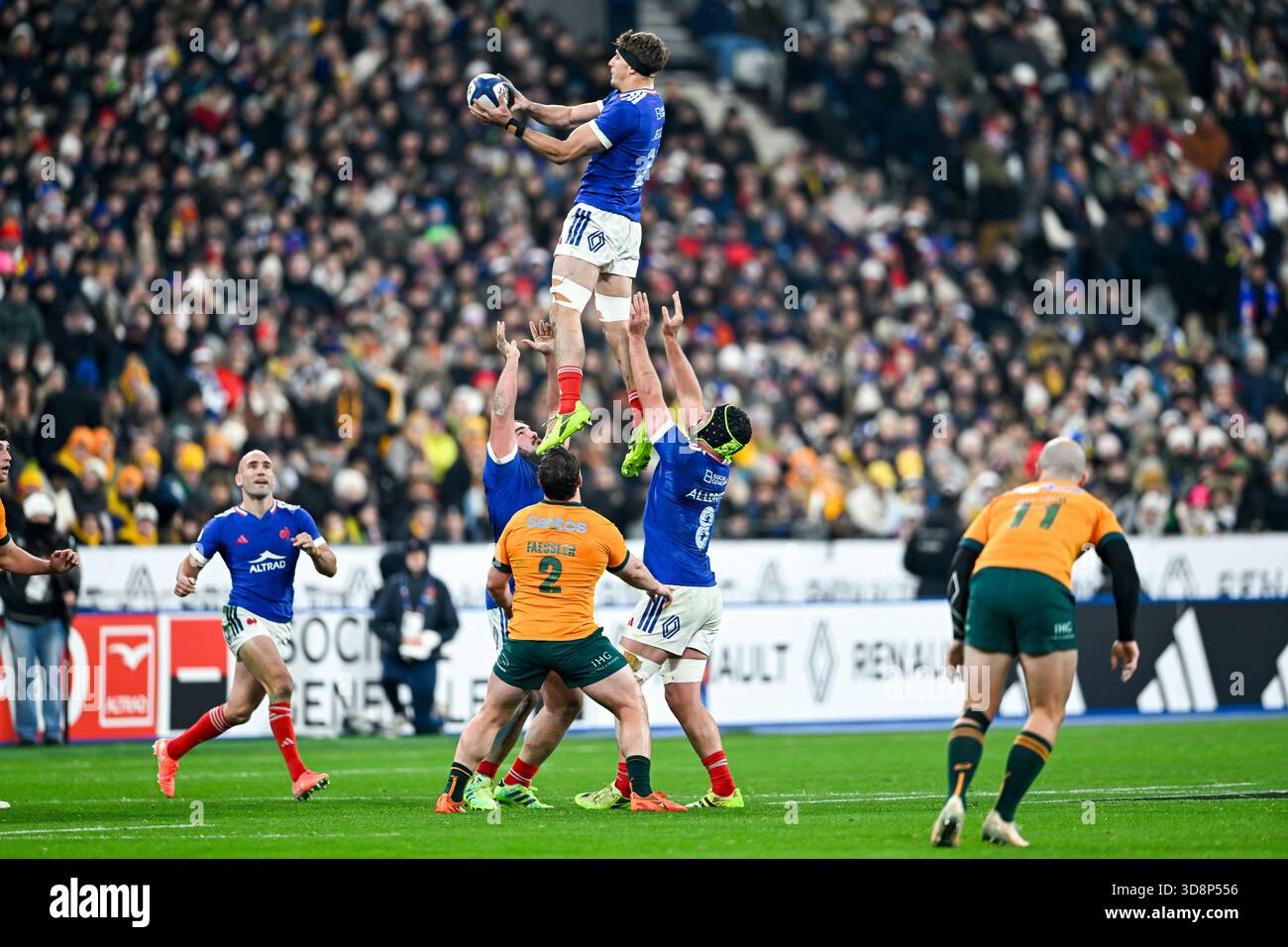 Match ance Vs Australie 2022 Avec Tableau De Bord Et Fond De Stade