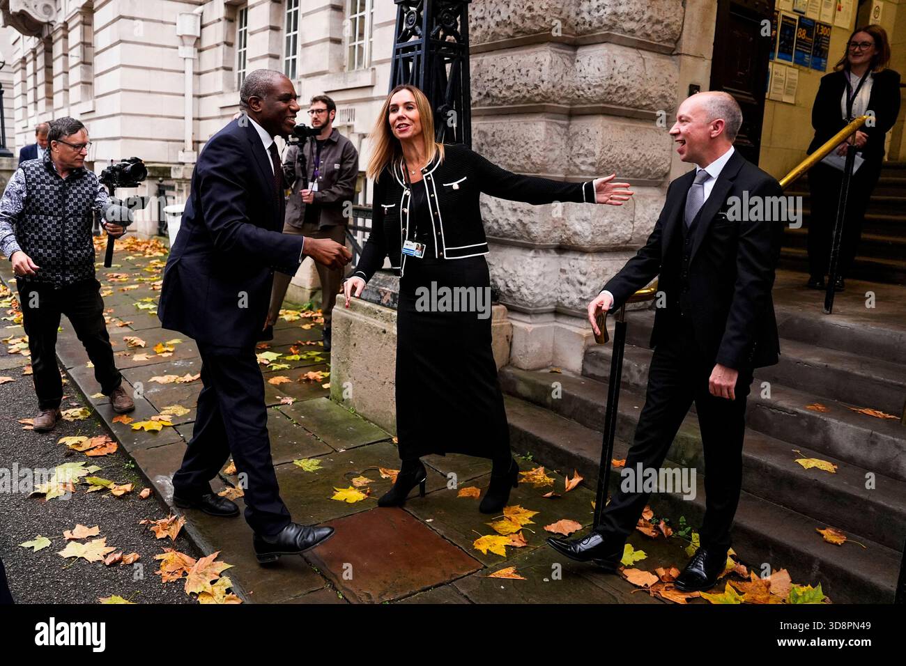 Deputy Prime Minister and Justice Secretary David Lammy during a visit to Inner London Crown Court ahead of an announcement of major reforms to the criminal justice system. Picture date: Monday December 1, 2025. Stock Photo