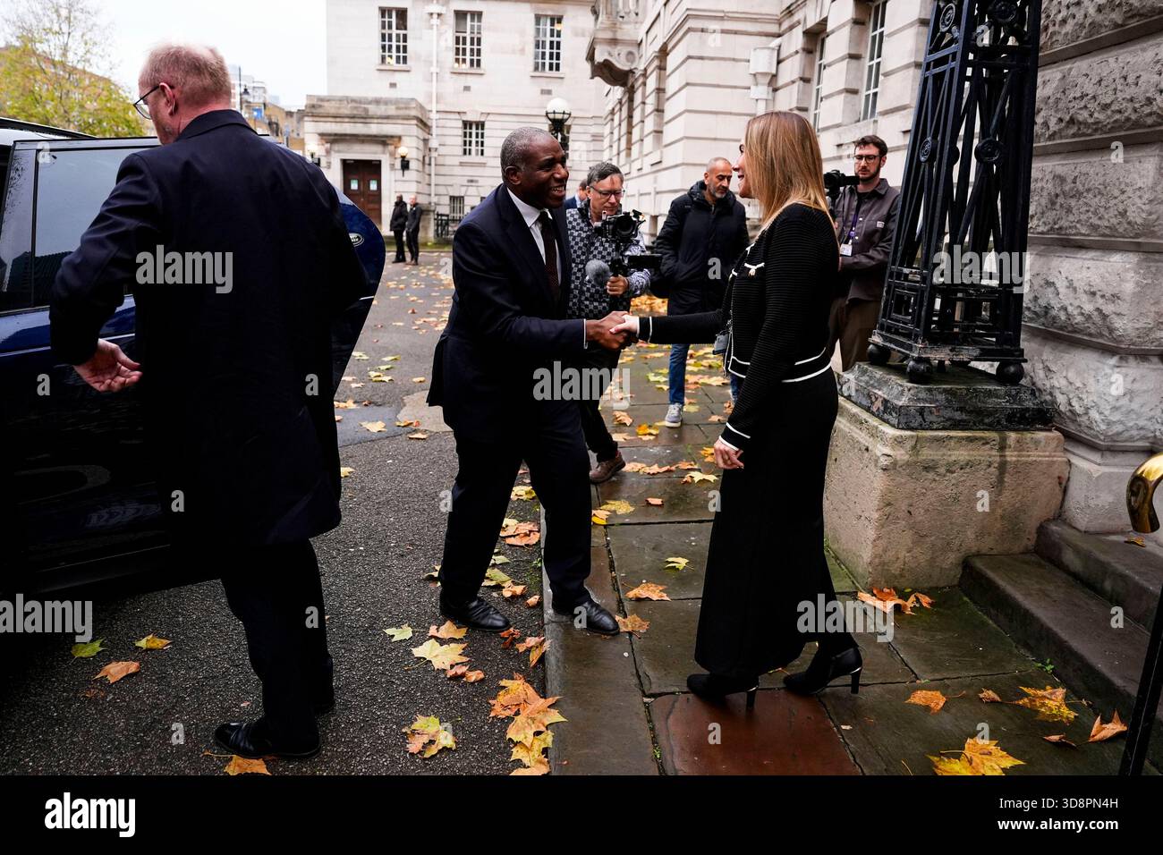 Deputy Prime Minister and Justice Secretary David Lammy during a visit to Inner London Crown Court ahead of an announcement of major reforms to the criminal justice system. Picture date: Monday December 1, 2025. Stock Photo