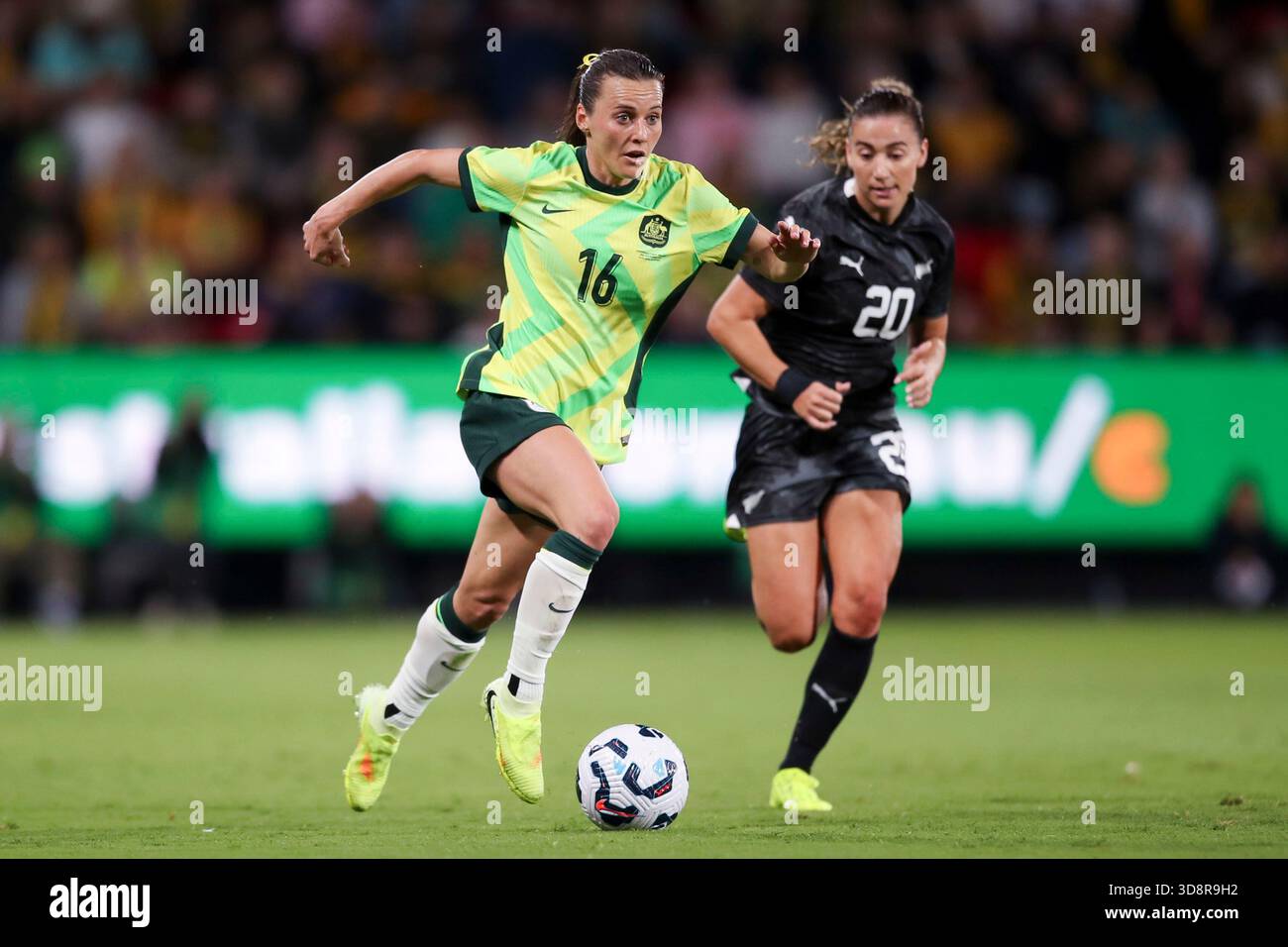Hayley Raso of the Matildas during the International Women's Friendly ...
