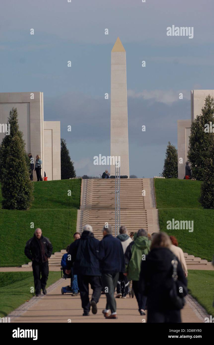 The National Armed Services Memorial at Alrewas Staffordshire, UK Stock ...